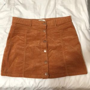 button front Forever 21 Skirt